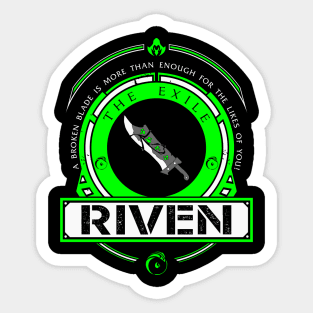 RIVEN - LIMITED EDITION Sticker